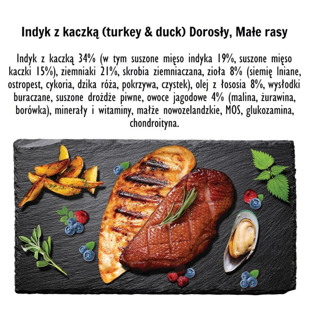 Futter Paka Zwierzaka SYTA MICHA Chef Venison Rindfleisch 1,5 Kg