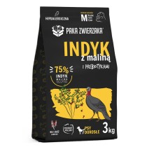 Futter Paka Zwierzaka Turkey with raspberry M Truthahn 3 Kg