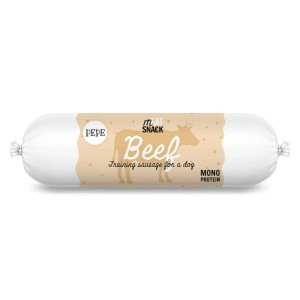 Snack pour chiens Paka Zwierzaka Pepe Sausage beef Viande de bœuf 200 g