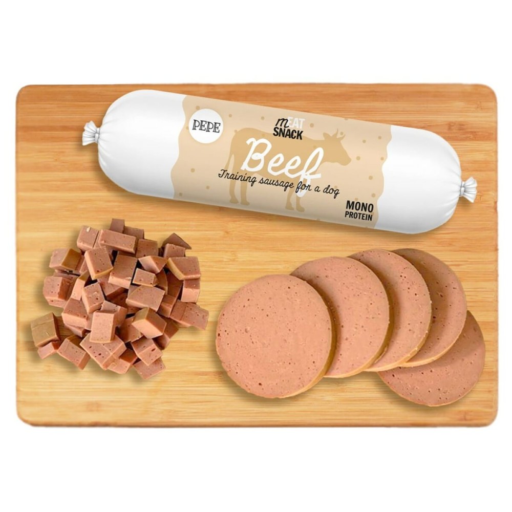 Dog Snack Paka Zwierzaka Pepe Sausage beef Beef 200 g