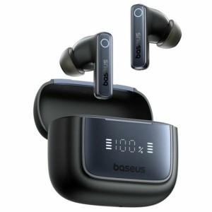 Casques avec Microphone Baseus A00073800123-00 Noir