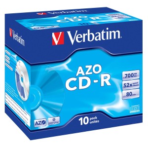 CD-R Verbatim 700 MB 10 Stück
