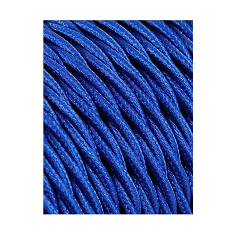 Câble EDM C75 2 x 0,75 mm Bleu 5 m