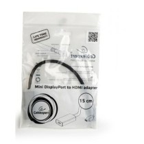 Adaptateur Mini DisplayPort vers HDMI GEMBIRD CA1132067 Noir