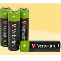 Akkus Verbatim 2500 mAh 1,2 V (4 Stück)