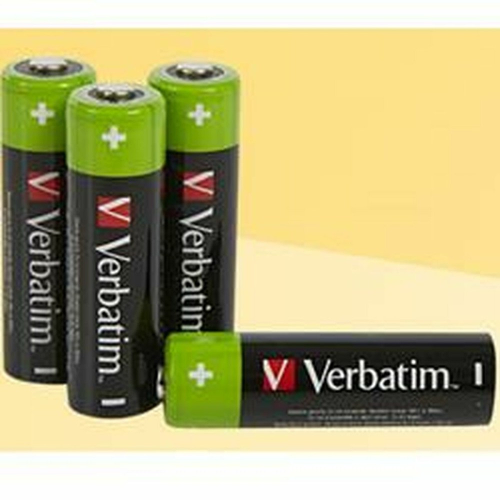 Akkus Verbatim 2500 mAh 1,2 V (4 Stück)