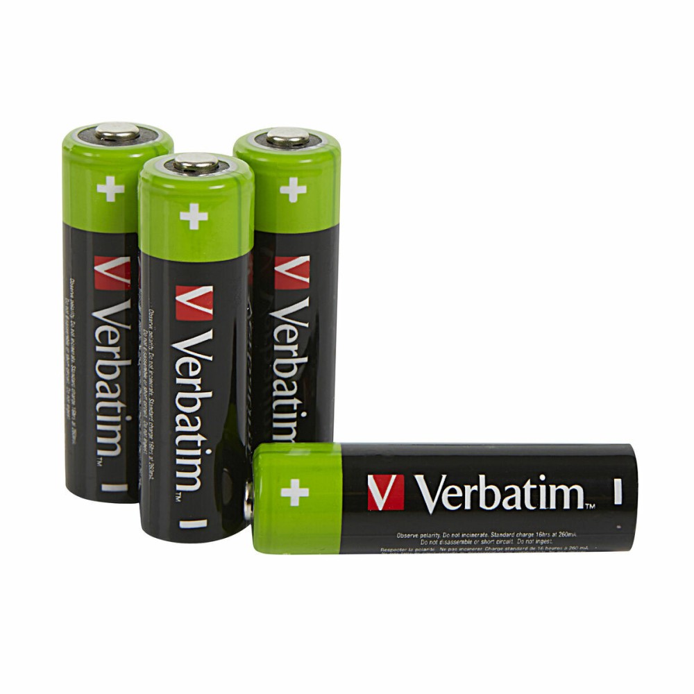 Akkus Verbatim 2500 mAh 1,2 V (4 Stück)