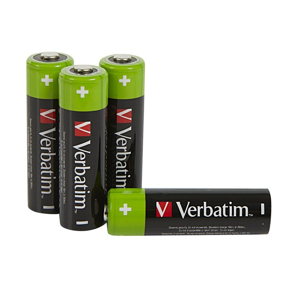 Akkus Verbatim 2500 mAh 1,2 V (4 Stück)