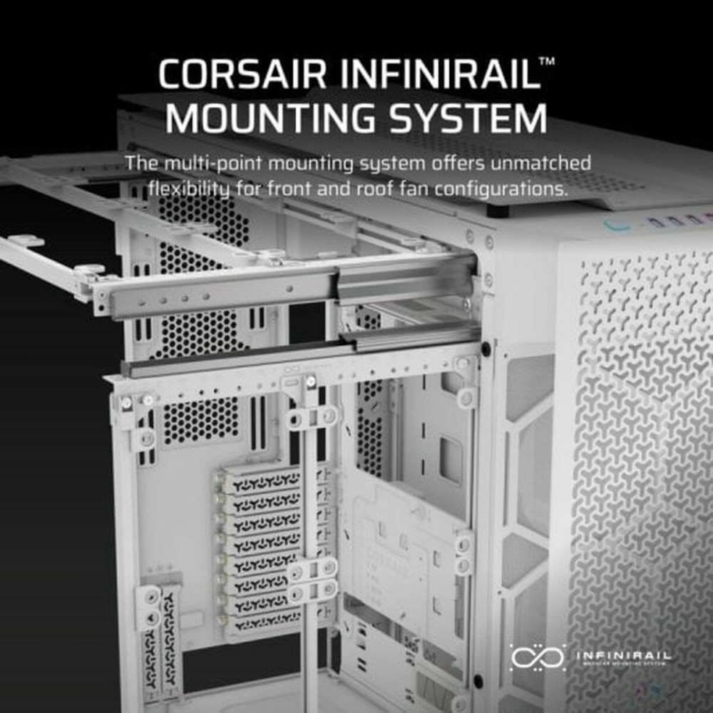 Boîtier ATX semi-tour Corsair CC-9011274-WW Blanc