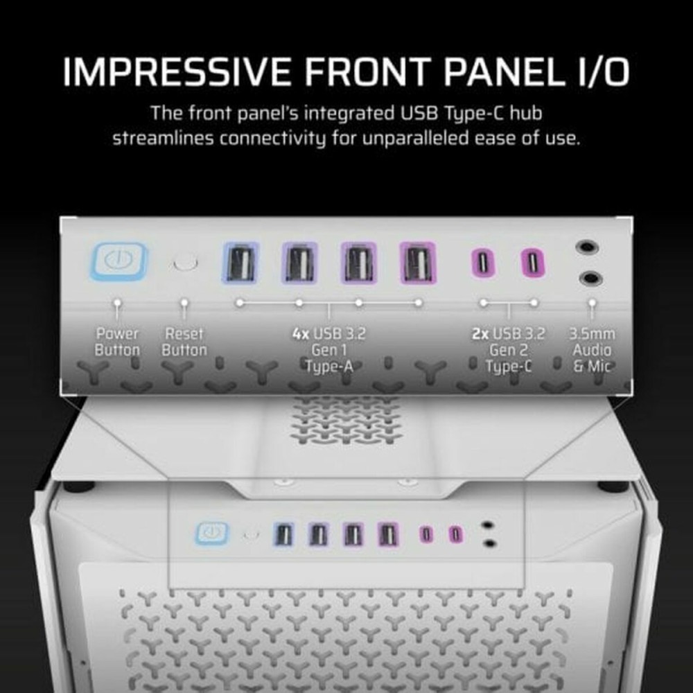 ATX Semi-tower Box Corsair CC-9011274-WW White