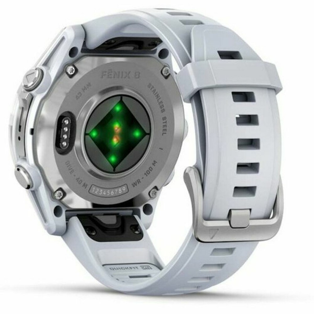 Smartwatch GARMIN 753759337971 Weiß Silberfarben
