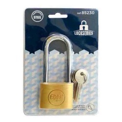 Key padlock EDM Brass