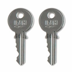 Key padlock IFAM K50AL Brass Length (5 cm)