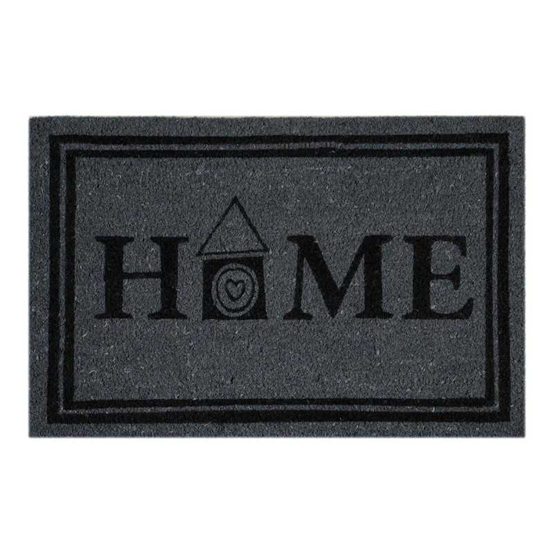 Doormat EDM Grey 60 x 40 cm