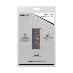 RAM Speicher PNY MN4GSD42666 4 GB DDR4 2666 Mhz CL19 40 g 4 GB DDR4 2666 MHz CL19 SODIMM