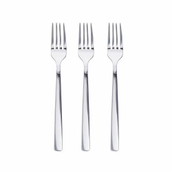 Set of Dessert Forks San Ignacio Earth SG7782 Stainless steel Shine (3 Units)