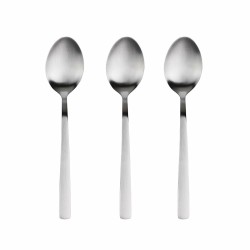 Set of Spoons San Ignacio Root SG7772 Matt Stainless steel 3 Units