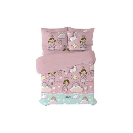 Duvet cover set Pierre Cardin Morgana Pink Single 3 Pieces