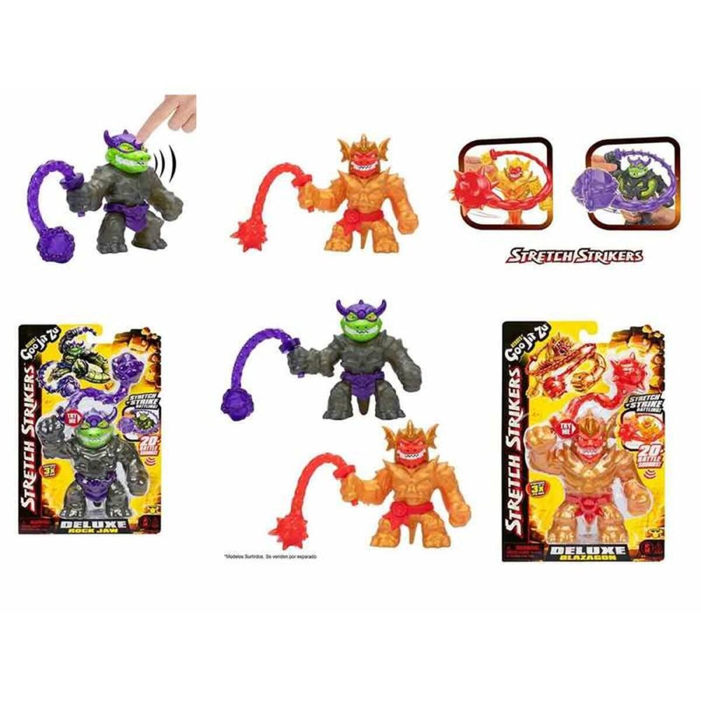 Actionfiguren Goo Jit Zu Strecth Strikers Deliuxe 14 cm