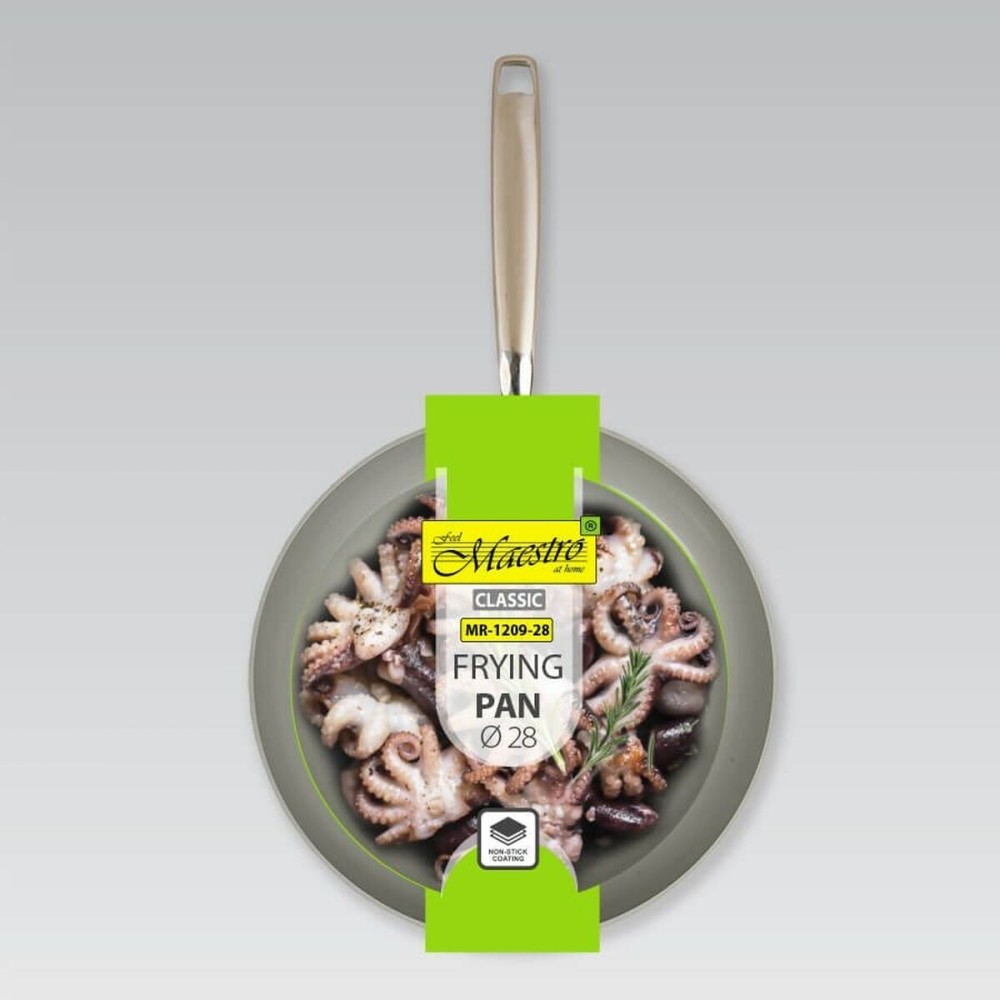 Pfanne Feel Maestro MR-1209-28 Grau Edelstahl Aluminium Ø 28 cm