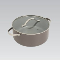 Marmite avec couvercle Feel Maestro MR-4009-18 Gris Métal Aluminium 18 cm 1,9 L
