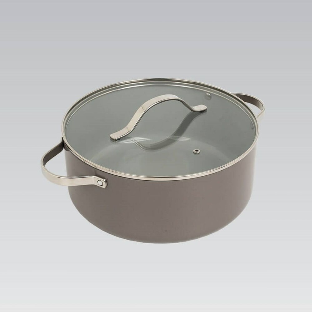 Marmite avec couvercle Feel Maestro MR-4009-18 Gris Métal Aluminium 18 cm 1,9 L