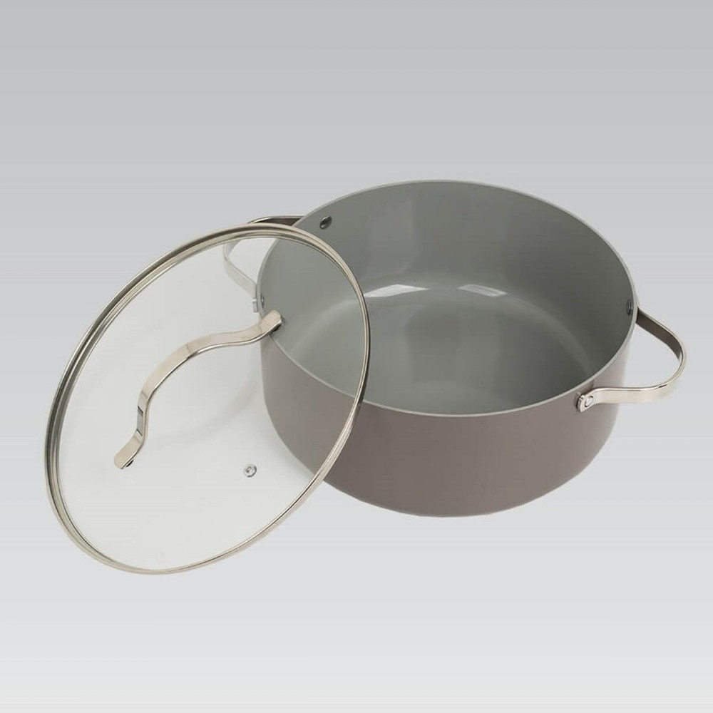 Kochtopf mit Deckel Feel Maestro MR-4009-18 Grau Metall Aluminium 18 cm 1,9 L