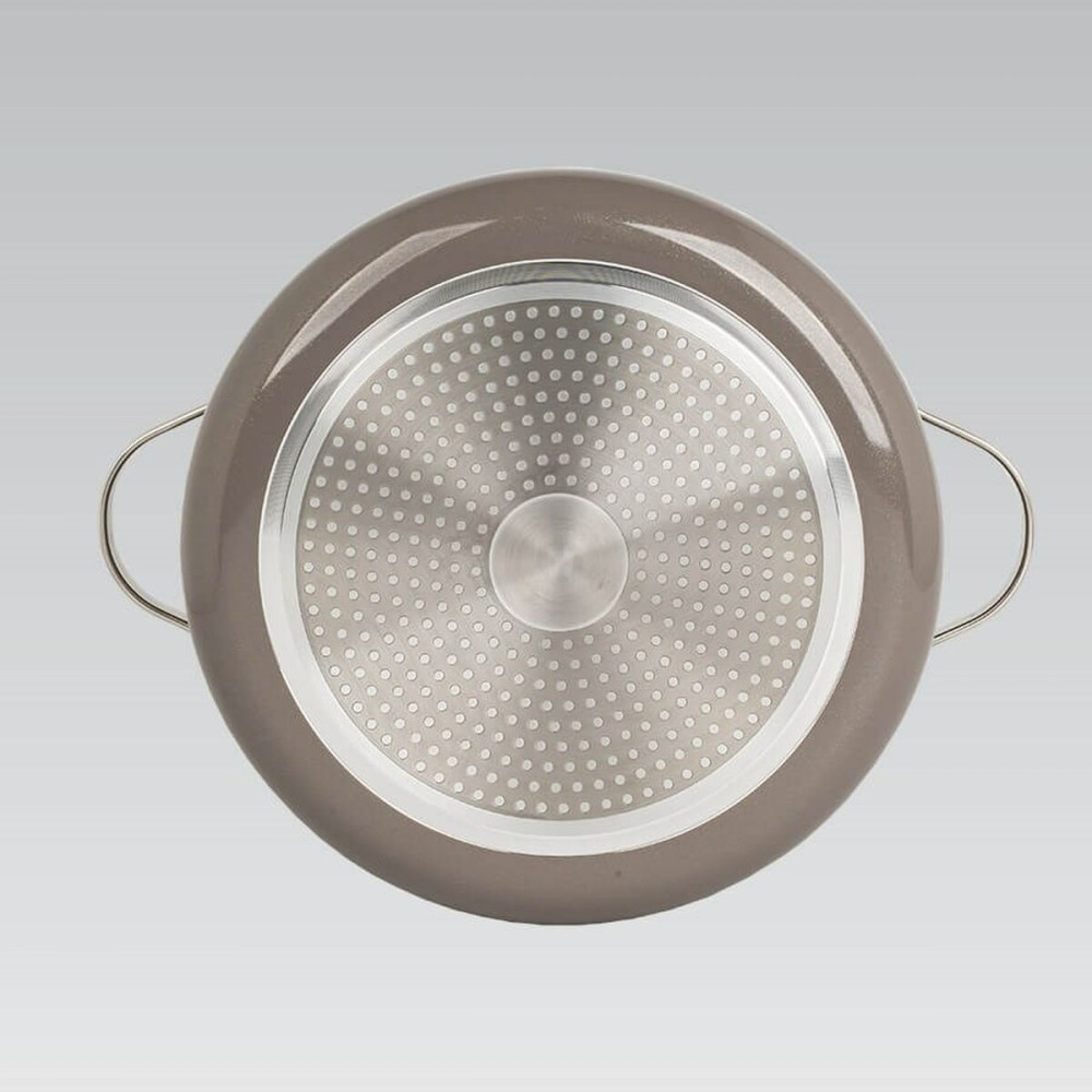 Marmite avec couvercle Feel Maestro MR-4009-18 Gris Métal Aluminium 18 cm 1,9 L