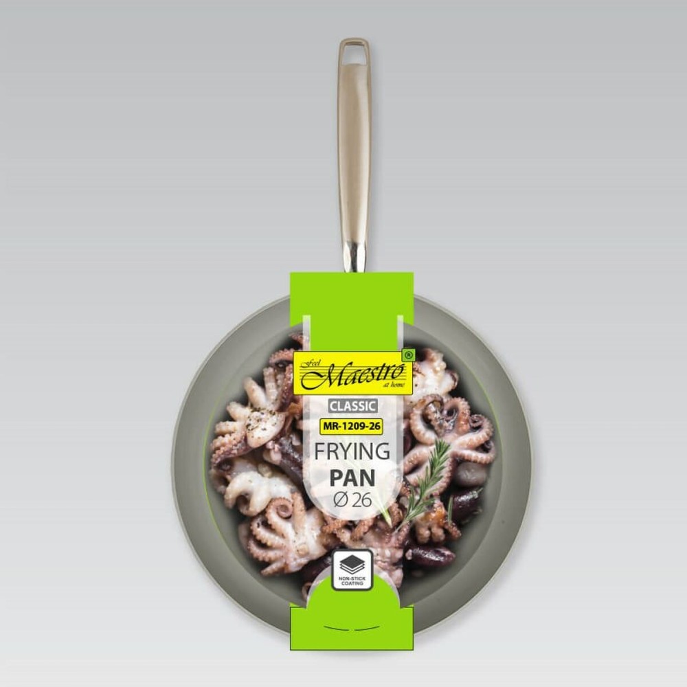 Pfanne Feel Maestro MR-1209-26 Grau Edelstahl Aluminium Ø 26 cm
