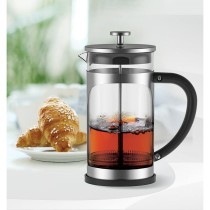Théière Feel Maestro MR-1860-600 Noir Acier Acier inoxydable Verre Borosilicaté 600 ml