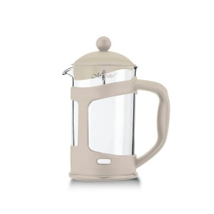 Teekanne Feel Maestro MR-1665-1000 Elfenbein Edelstahl Borosilikatglas 1 L