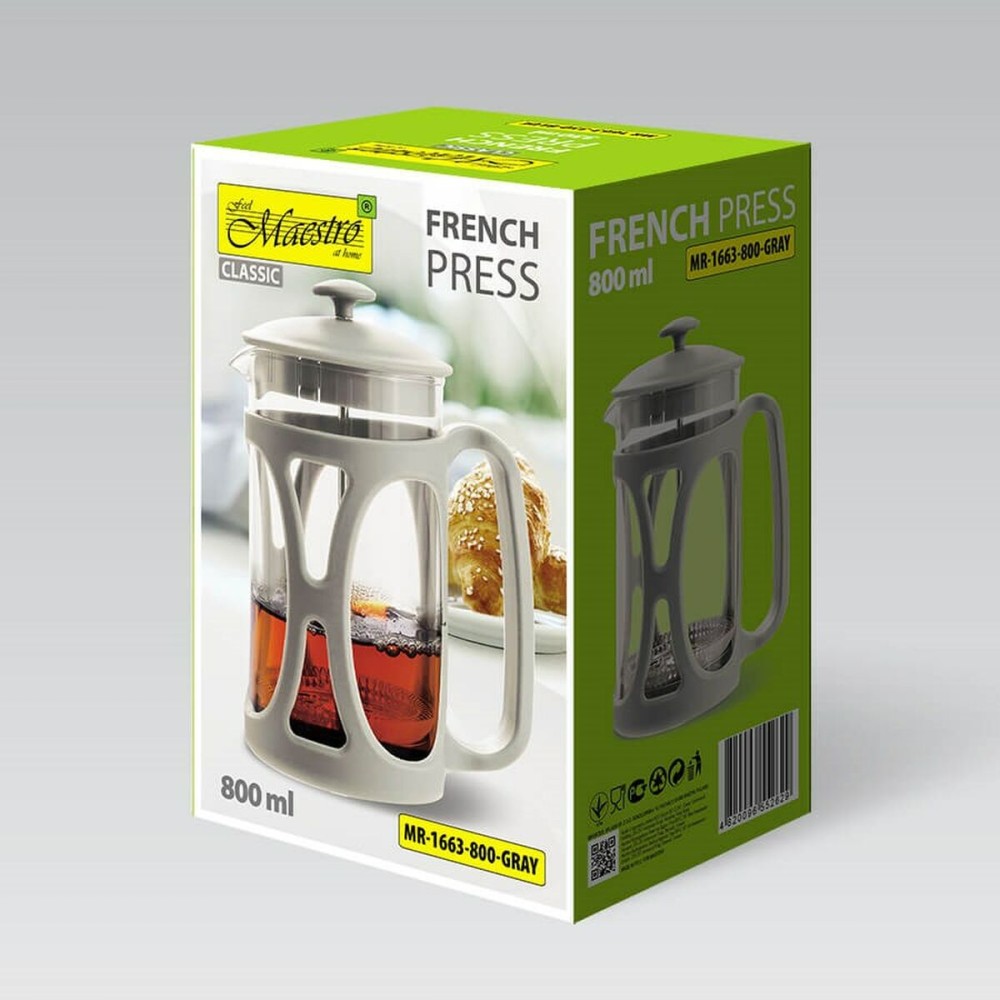 Théière Feel Maestro MR-1663-800 Gris verre 800 ml