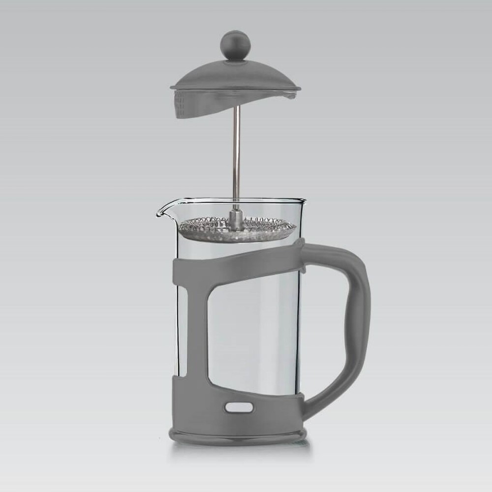 Théière Feel Maestro MR-1665-800 Gris Acier inoxydable Verre Borosilicaté 800 ml