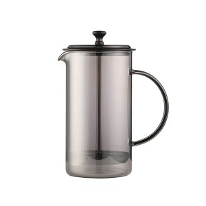 Théière Feel Maestro MR-1861-1000 Noir Translucide Acier inoxydable Verre Borosilicaté 1 L
