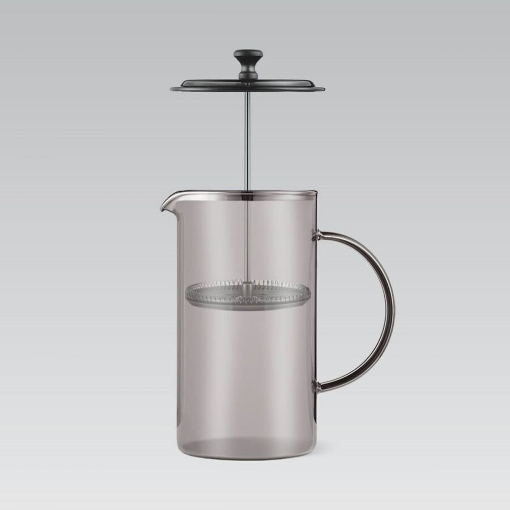 Théière Feel Maestro MR-1861-1000 Noir Translucide Acier inoxydable Verre Borosilicaté 1 L