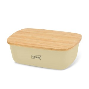 Brotkorb Feel Maestro MR-1776-IVORY Elfenbein Holz Kunststoff 1 Stücke 34,5 x 13 x 23,5 cm
