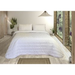 Bedspread (quilt) Pierre Cardin OLIMPIA White Single (2 Pieces)