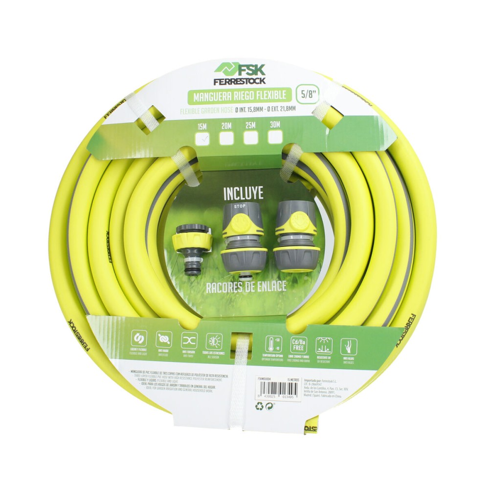 Schlauch Ferrestock 5/8" Polyester 15 m Ø 15 mm Flexibel