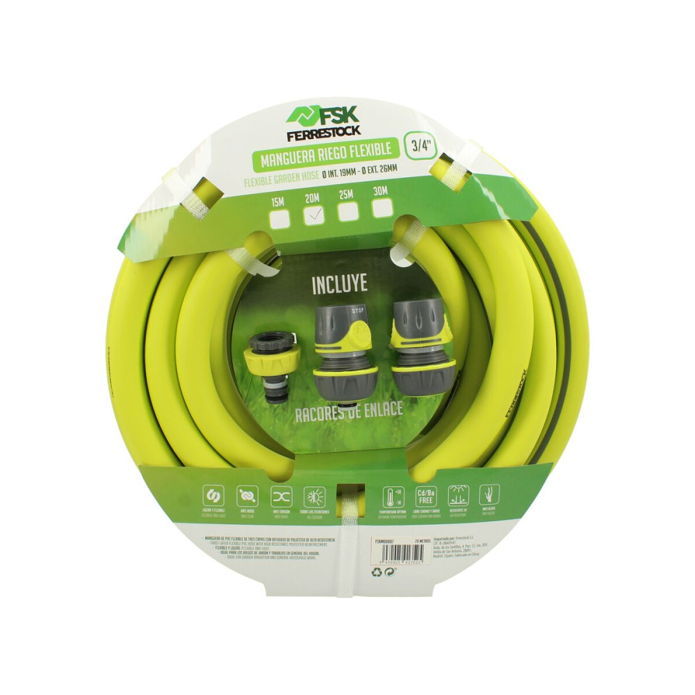 Hose Ferrestock 3/4" Polyester 20 m Ø 19 mm Flexible