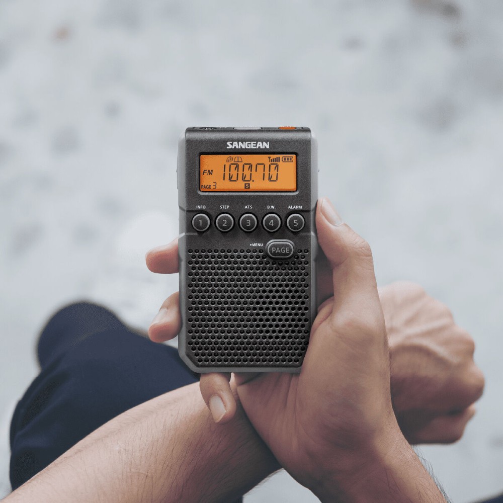Radio numérique portable Sangean DT-800 Noir AM/FM