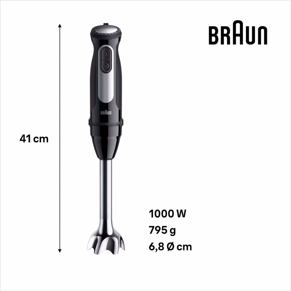 Handrührgerät Braun 0X22111502 1000 W Schwarz