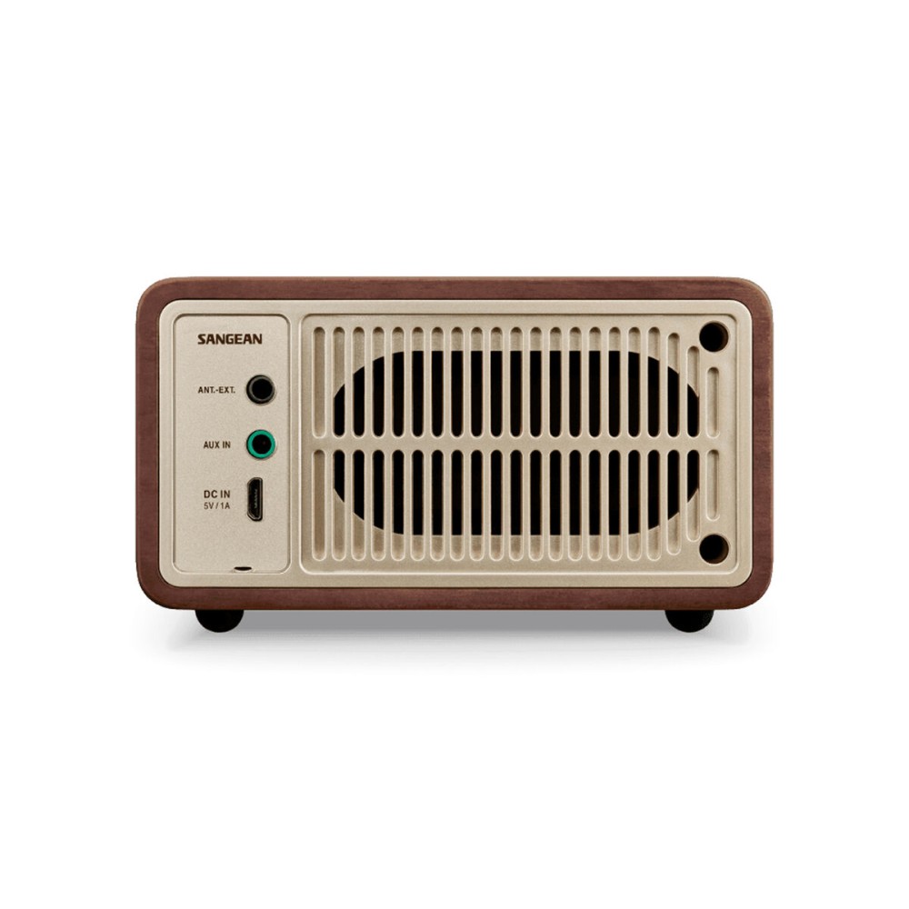 Radio Bluetooth portable Sangean Rétro Bois FM