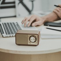 Tragbares Bluetooth-Radio Sangean Retro Holz FM