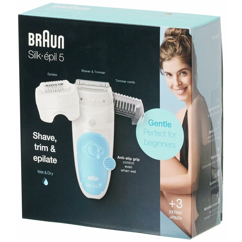Elektrischer Epilierer Braun Silk Epil 5-605 Power