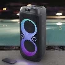 Haut-parleurs bluetooth portables Muse Noir 600 W