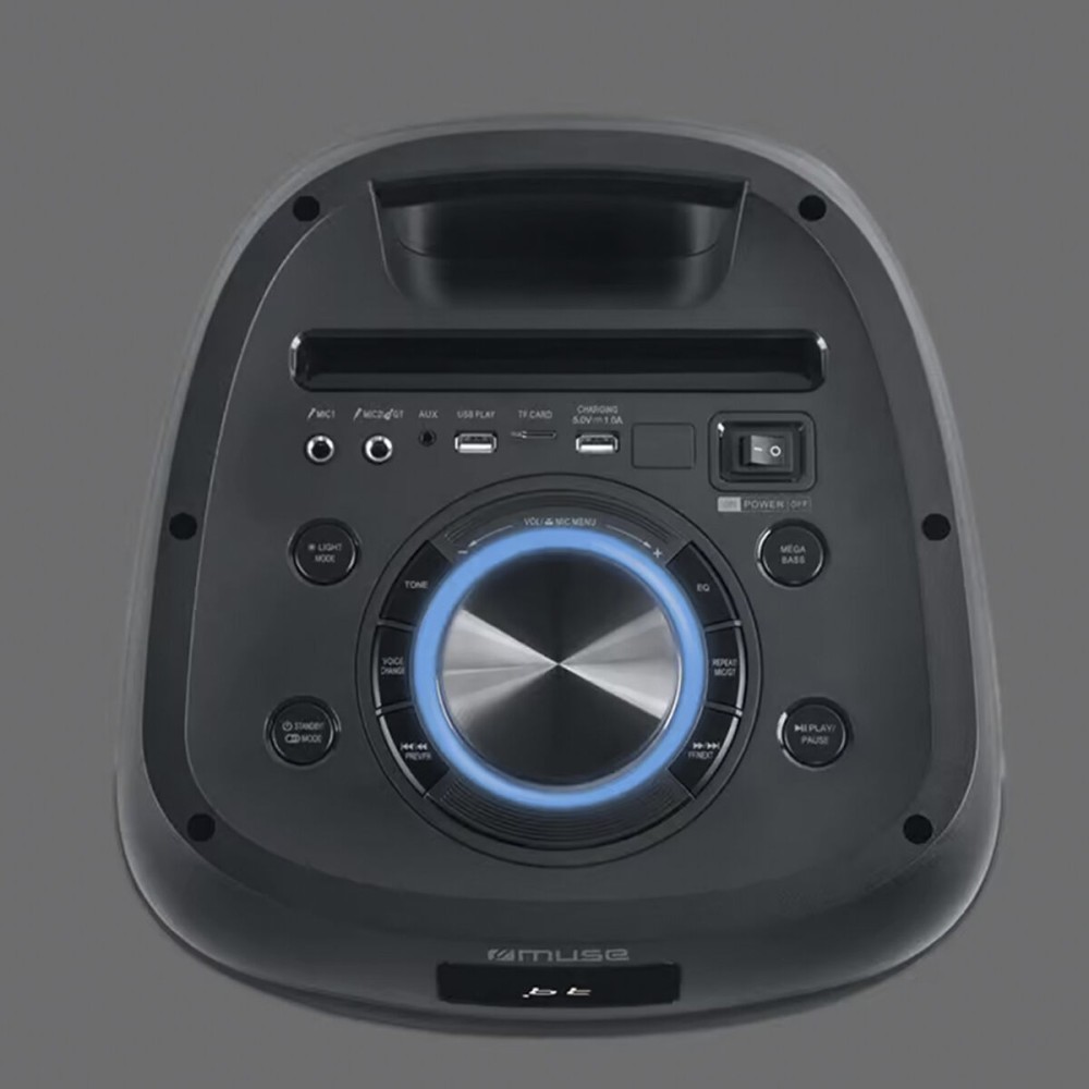 Tragbare Bluetooth-Lautsprecher Muse Schwarz 600 W
