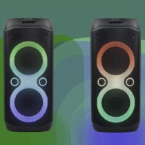 Haut-parleurs bluetooth portables Muse Noir 600 W