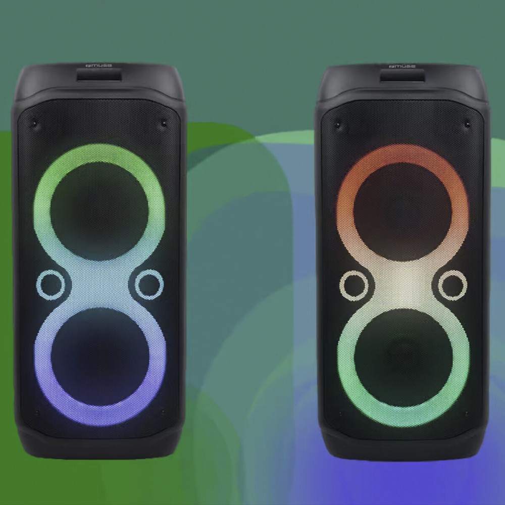 Tragbare Bluetooth-Lautsprecher Muse Schwarz 600 W