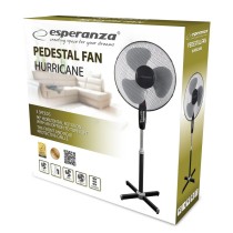 Freistehender Ventilator Esperanza EHF001KE Weiß Schwarz 50 W