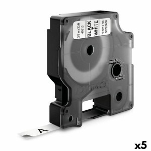 Laminiertes Klebeband zur Kennzeichnung von Maschinen Dymo S0720680 Weiß